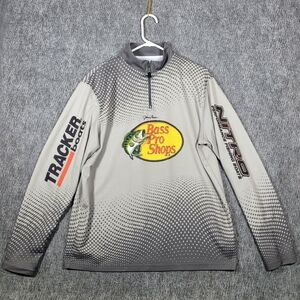 Bass Pro Shops Nitro Tracker Boats Johnny Morris Signature Fishing Shirt Mens XL